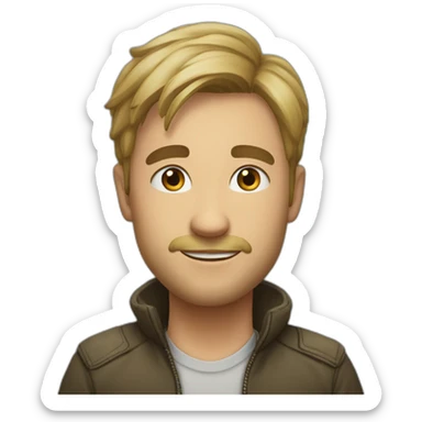 Морской конек sticker