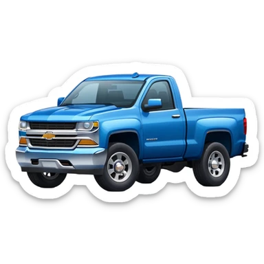 Modern Chevrolet truck sticker