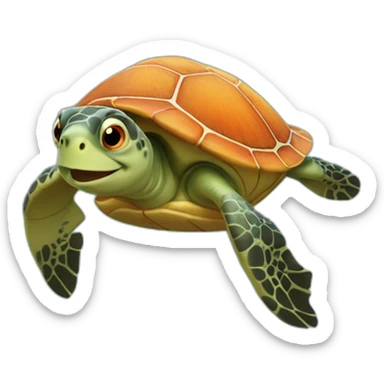 nemo TURTLE  sticker