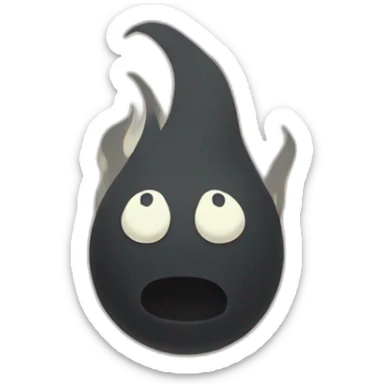 Soot Spirit (Ghibli) (iOS style) sticker