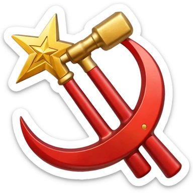 Hammer und sichel sticker