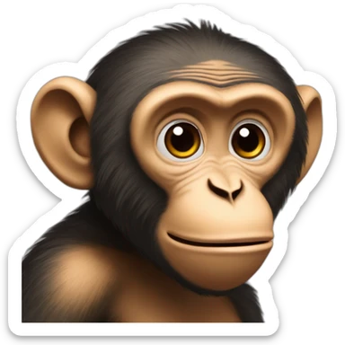 oppenheimer monkey sticker