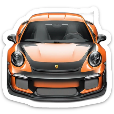 Porshe 911 gt3 RS sticker