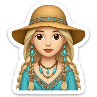 boho fashion sticker
