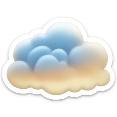 Cloud sticker