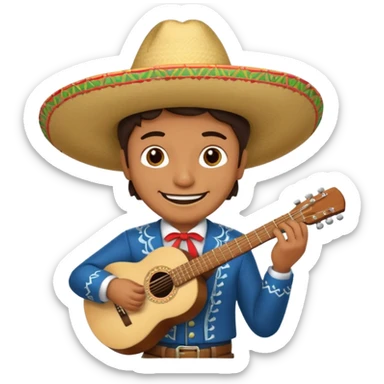 Mariachi sticker