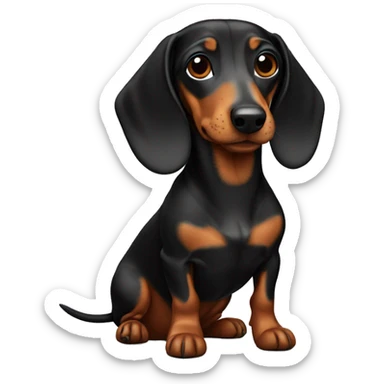 Dachshund sticker