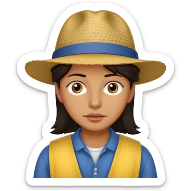 Colombian migrant sticker