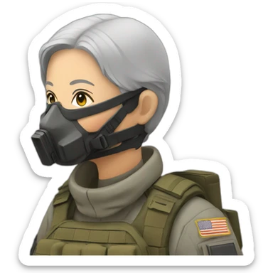 airsoft grandmother sticker