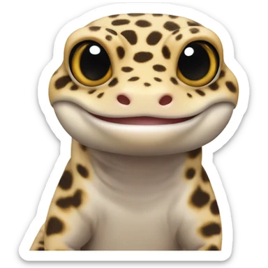 Leopard gecko sticker