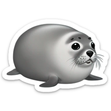 Fat Ringed Seal sticker