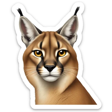 Therian Caracal sticker