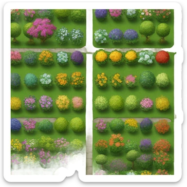 hause garden sticker