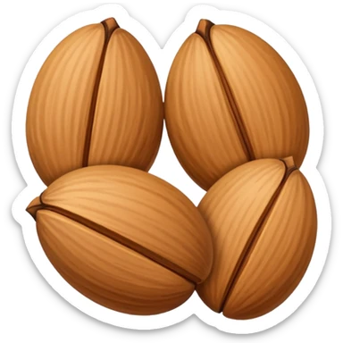 Almond sticker