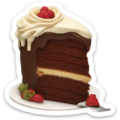 Dreadheaf eating cake sticker