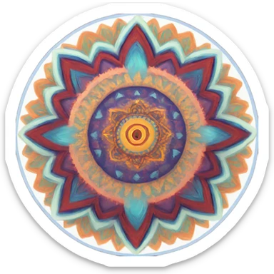 Mandala sticker