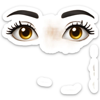 Glamour face sticker