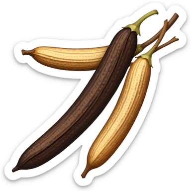 vanilla beans sticker