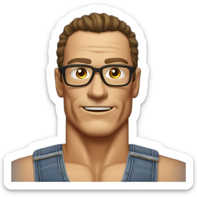 Jean-Claude Van Damme sticker