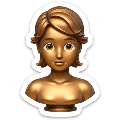 bronze opaque sticker