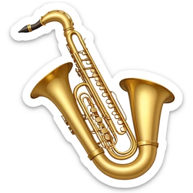 Baritone instrument sticker
