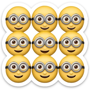 Minions sticker