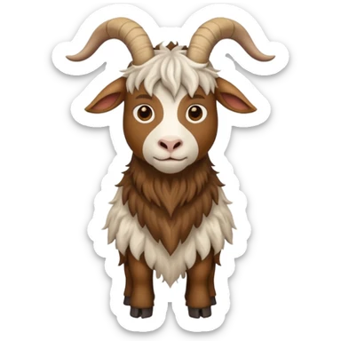 viking goat sticker