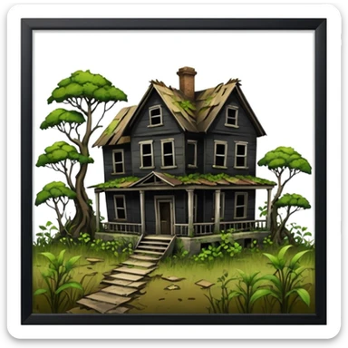 
Casas abandonadas sticker