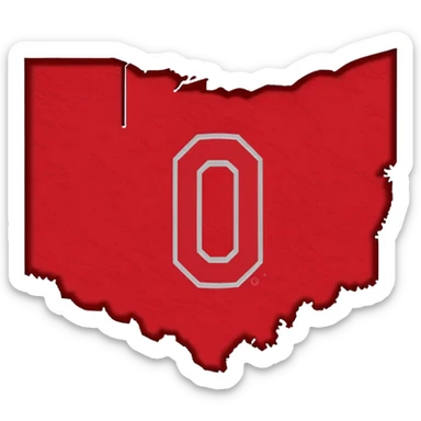 Ohio State Outline sticker