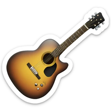guitar sticker