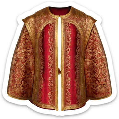 semana santa Aragón vestimenta sticker