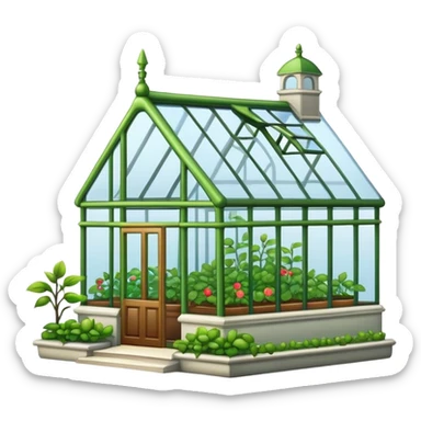Greenhouse mansion sticker