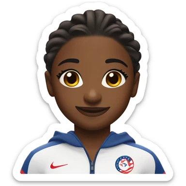 Simone Biles sticker