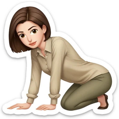 anne hatway bend over no skirt sfw sticker