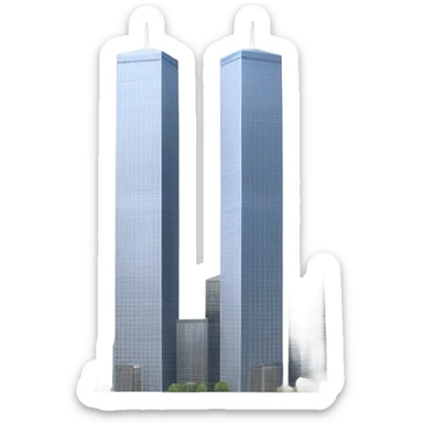 ￼ twin towers sticker