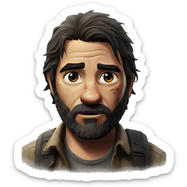 the last of us  sticker
