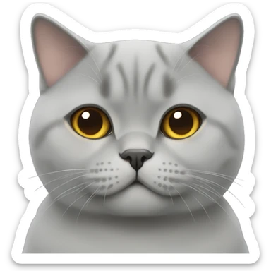 british shorthair sticker