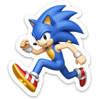 Super sonic sticker