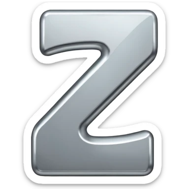 create number 7 not letter b,z and etc sticker