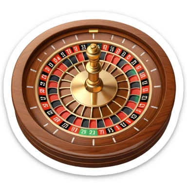 rouletta for casino sticker