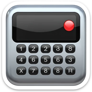 pin pad with a small black screen sticker