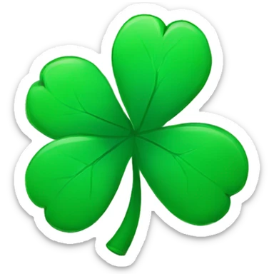 coin with Shamrock sticker