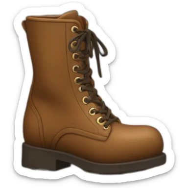 Bottine sticker