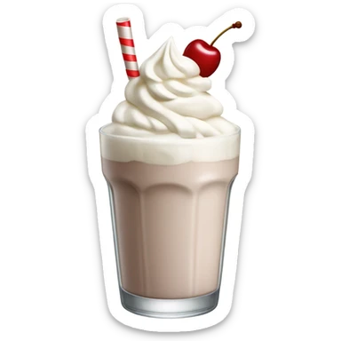 Milkshake sticker