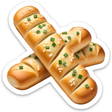 Dominos garlic bread twists  sticker