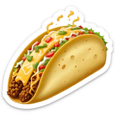 A french tacos sticker