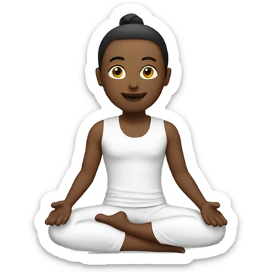 Yoga sticker