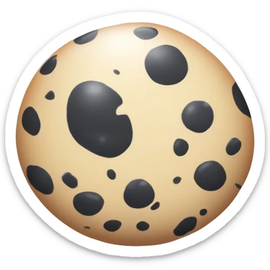 speckled dinosaur egg sticker