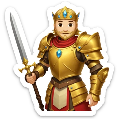 je voudrais des emoji sur le thème médiévale kaamelott chevalier dans un contexte d'un serveur discord dédié à league of legends sticker