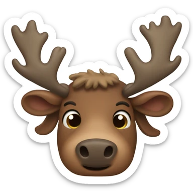 Moose  sticker